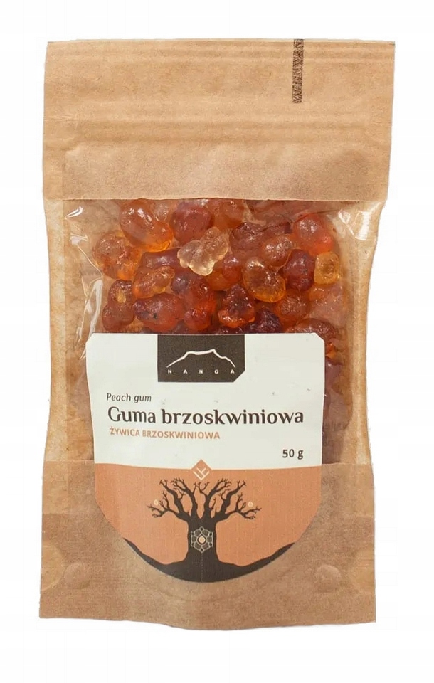 Guma brzoskwiniowa żywica 50g Nanga