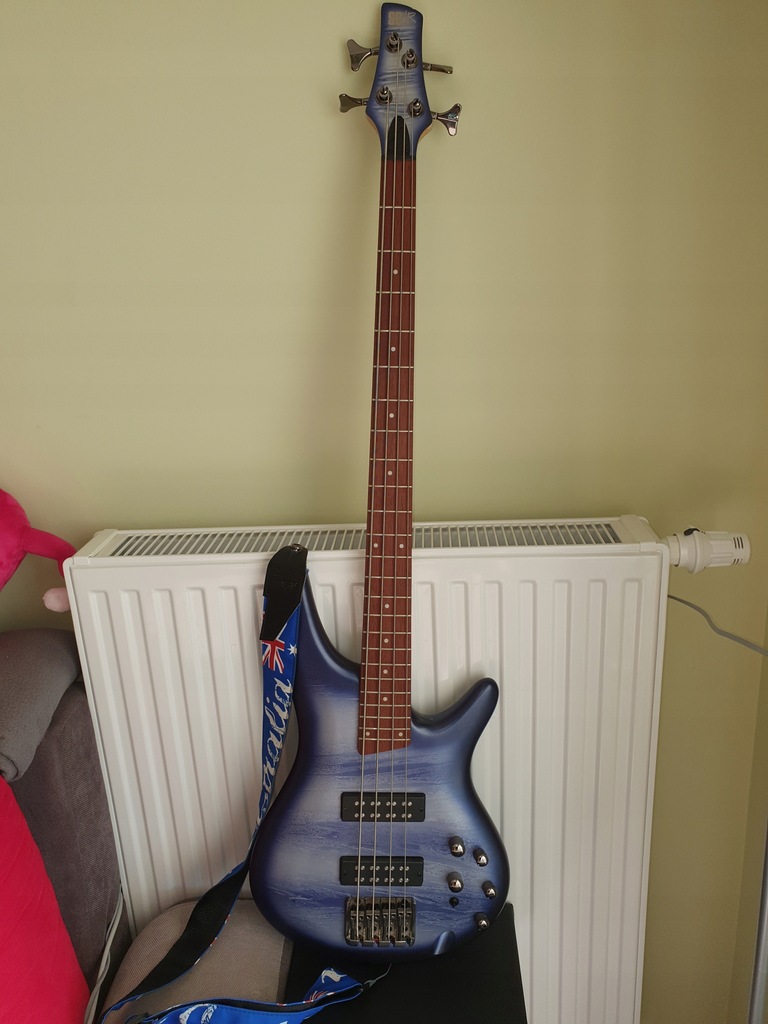 Ibanez SR300 + pokrowiec + piec Fender Rumble 30