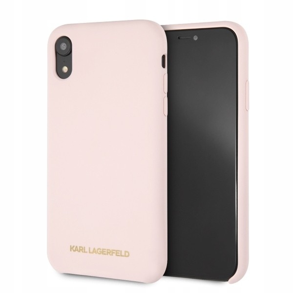 Etui hardcase KLHCI61SLLPG iPhone Xr jasnoróżowy