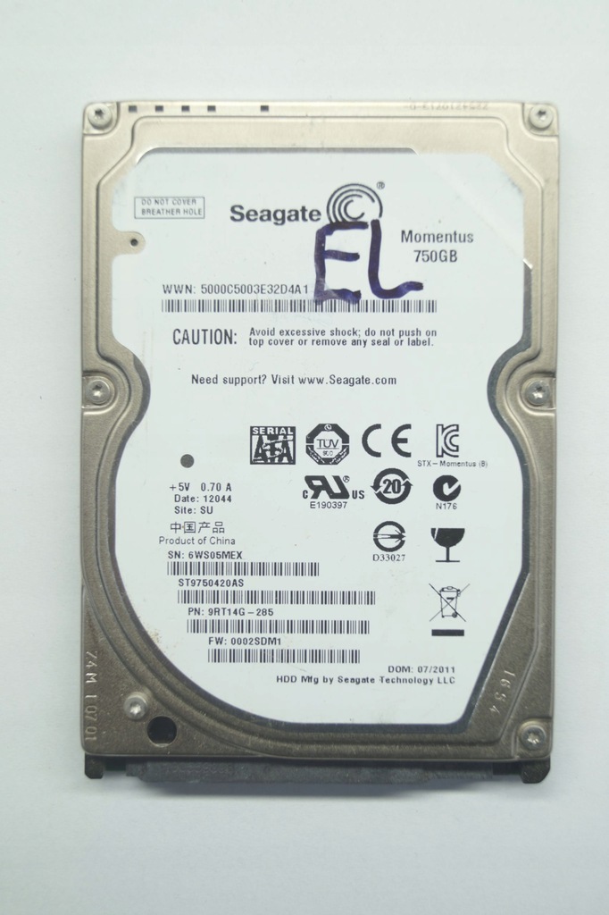 Elektronika do dysku Seagate ST9750420AS