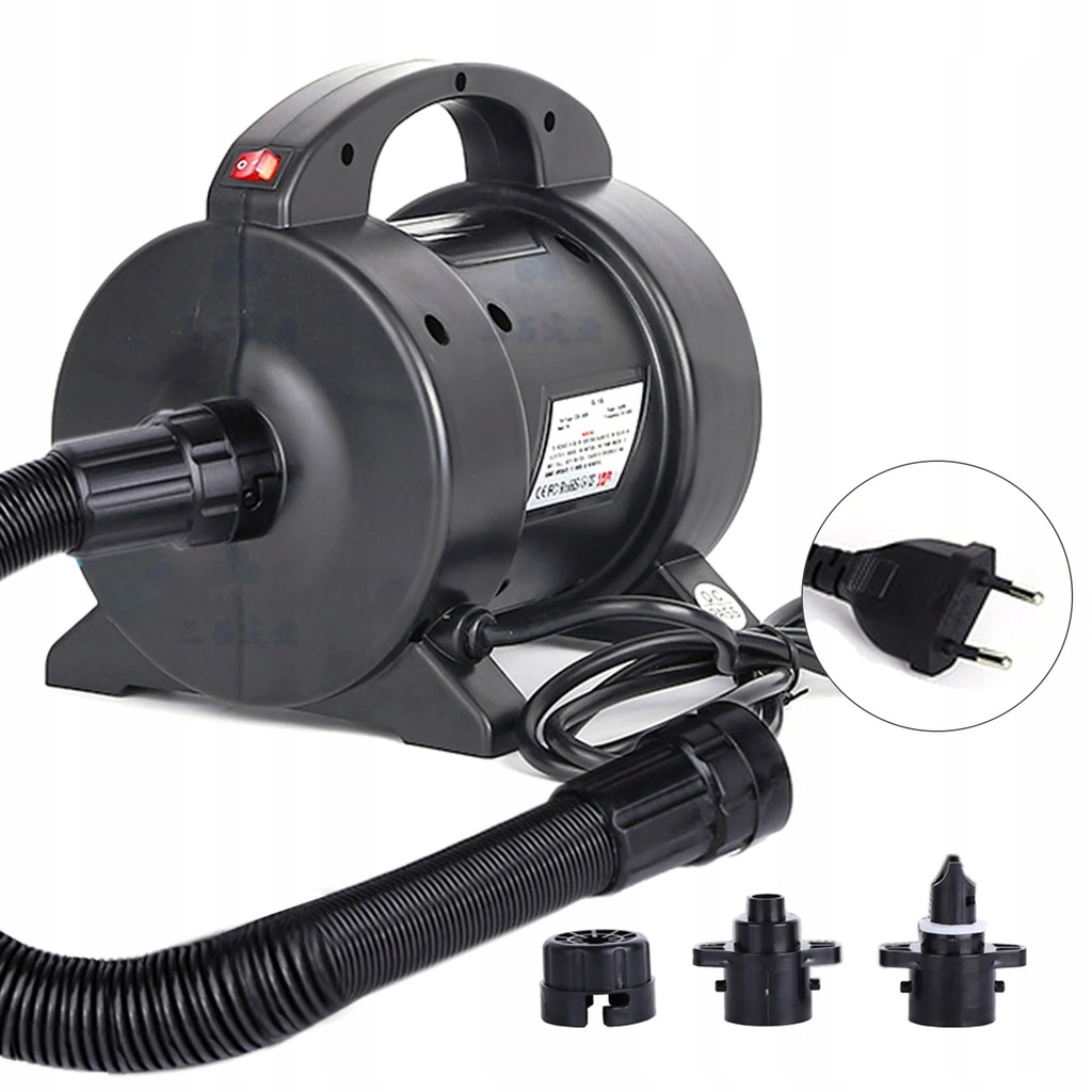 Elektryczna pompka do materacy o mocy 1600 W