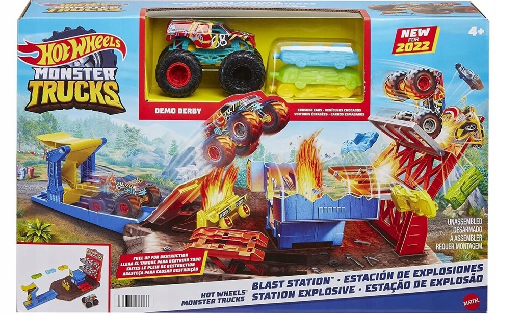 Tor samochodowy Hot Wheels Monster Trucks HFB12