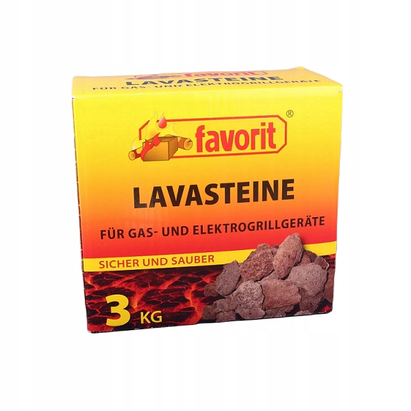 Kamienie lawowe do grilla Favorit 3050 3kg grille gazowe elektryczne