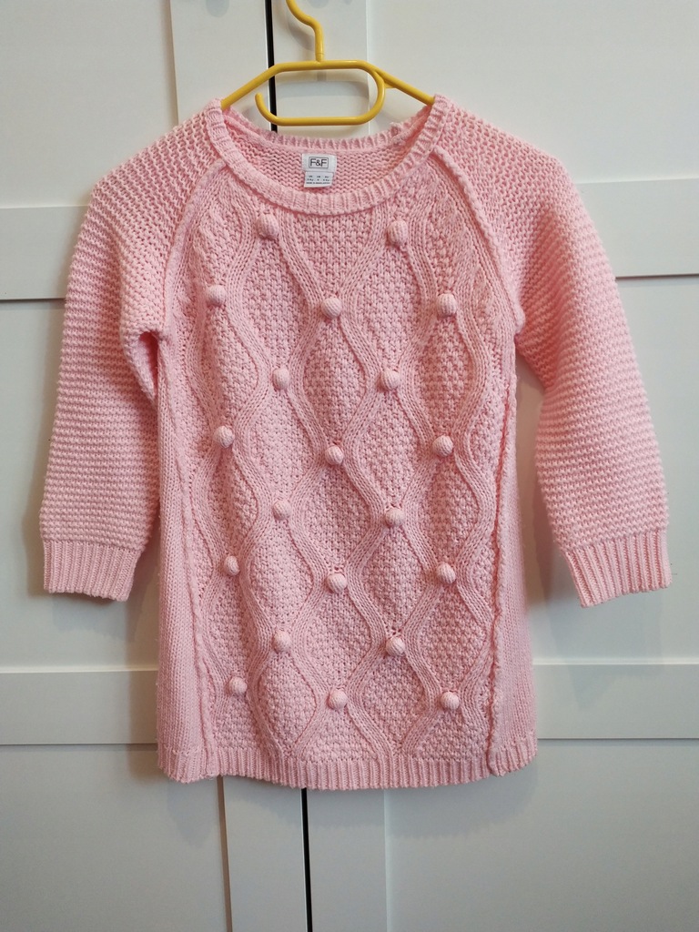 Sweter dla dziewczynki 116, 5-6 lat