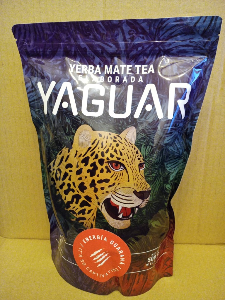 Yerba Mate Yaguar Guarana 500 g