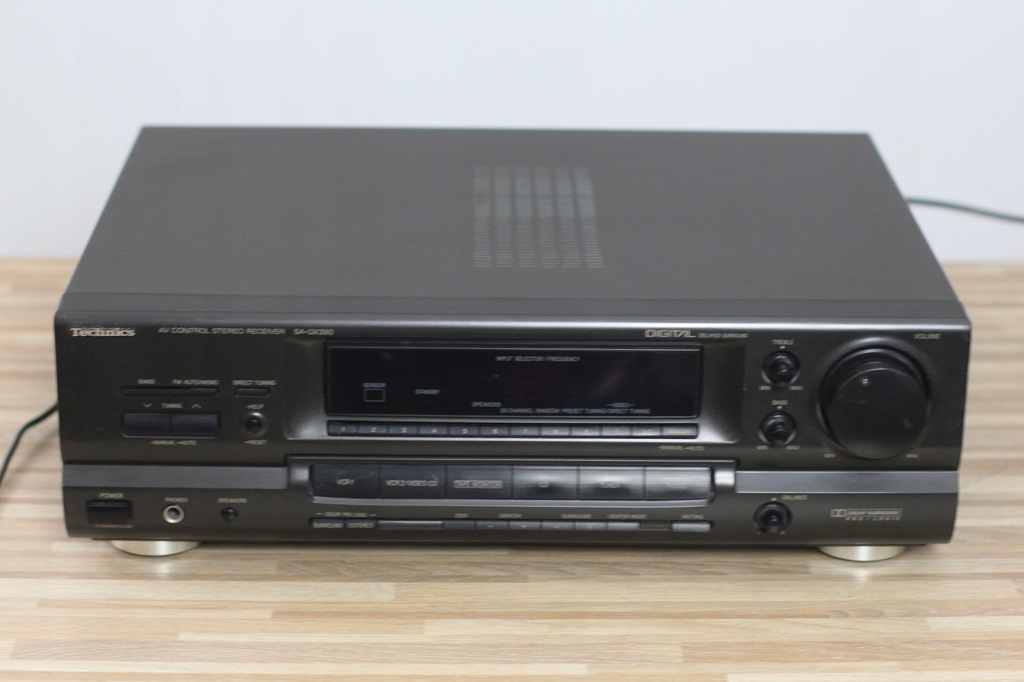 Amplituner Technics SA-GX390 5.0 czarny , uszk