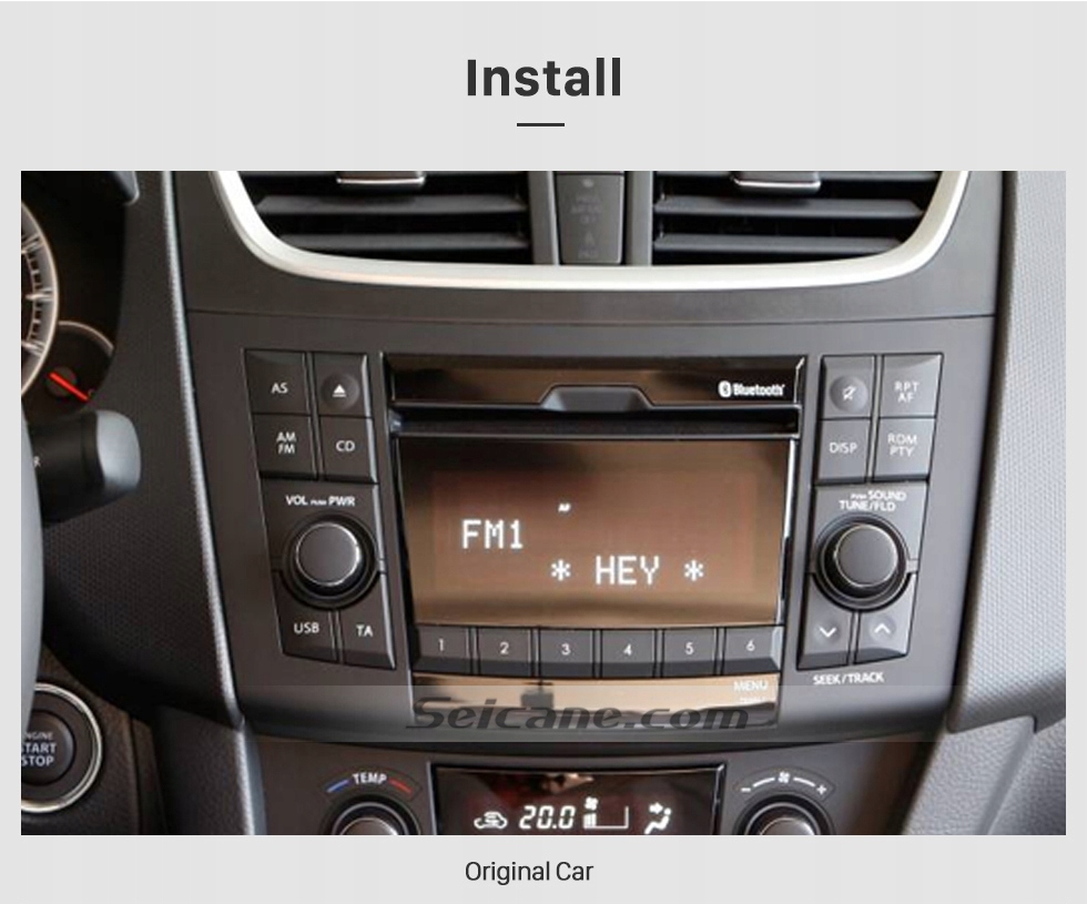 RADIO NAWIGACJA SUZUKI SWIFT 2010+ ANDROID 4G+KAM