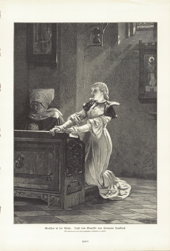 Modlitwa Drzeworyt ORYGINAŁ