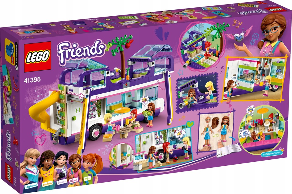 Купить Автобус дружбы LEGO FRIENDS 41395: отзывы, фото, характеристики в интерне-магазине Aredi.ru