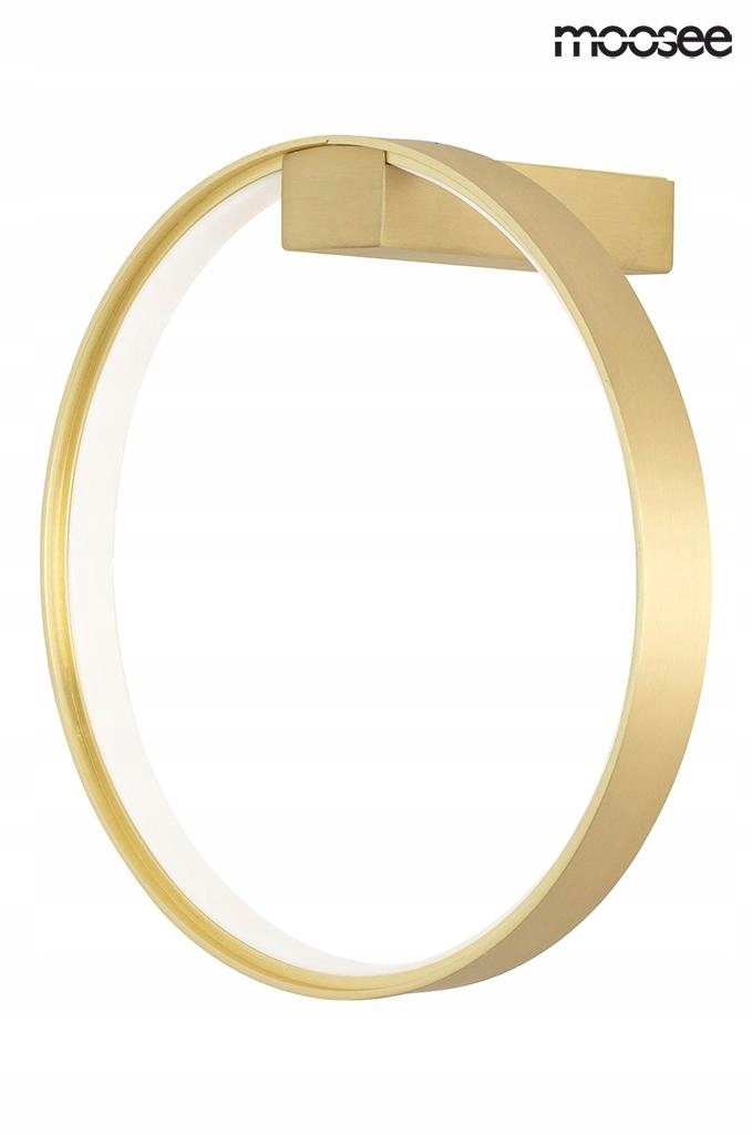 MOOSEE lampa ścienna CIRCLE WALL złota (MSE010400220) - Moosee