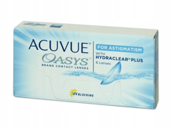 Acuvue Oasys for astigmatism -5,00/-0,75/010 1szt