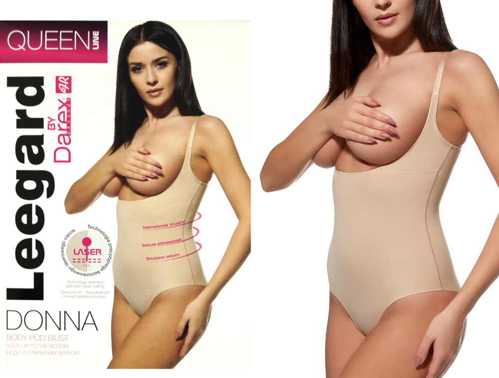 DAREX LEEGARD DONNA Body pod Biust korygujące r L