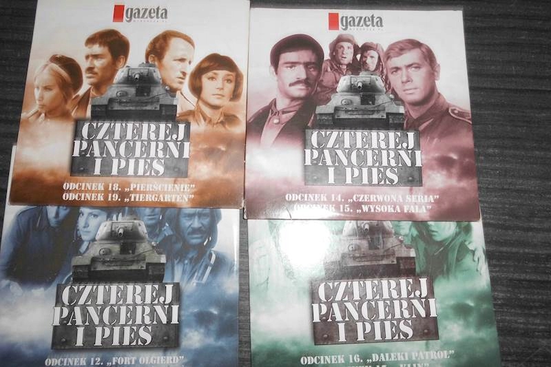 czterej pancerni i pies 4 części odc.12-19