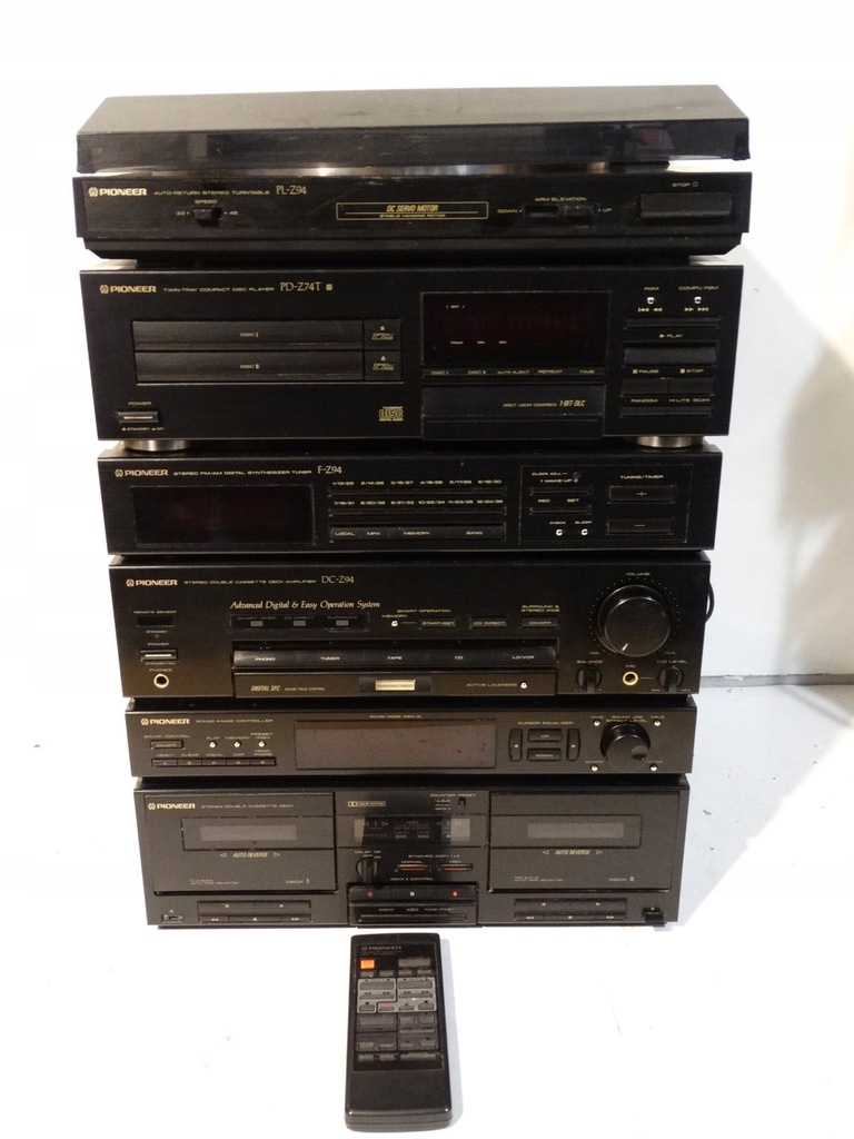 PIONEER DC-Z94 + CD + TUNER + GRAMOFON - WIEŻA -