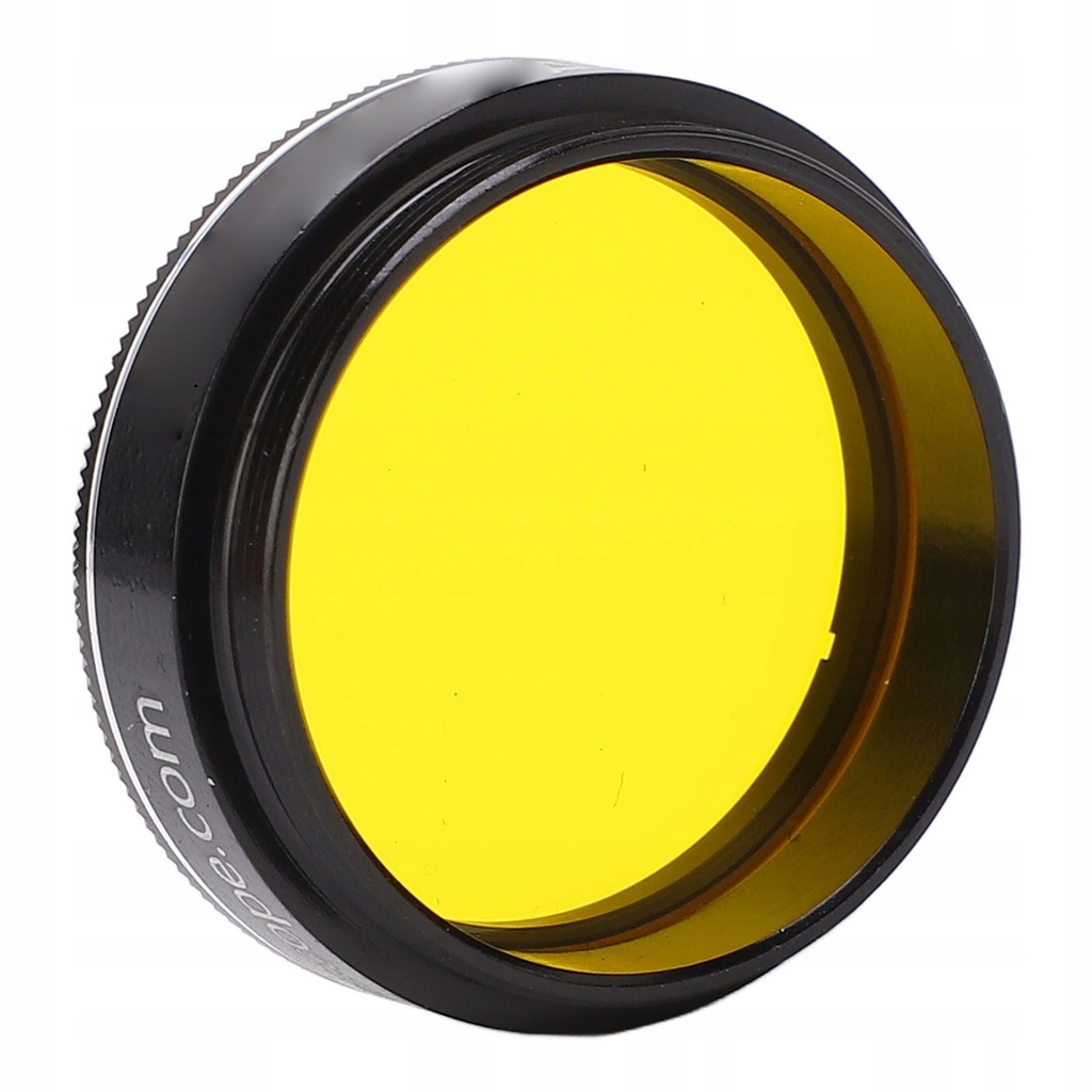 1.25in teleskopy filtr przezroczysty żółty