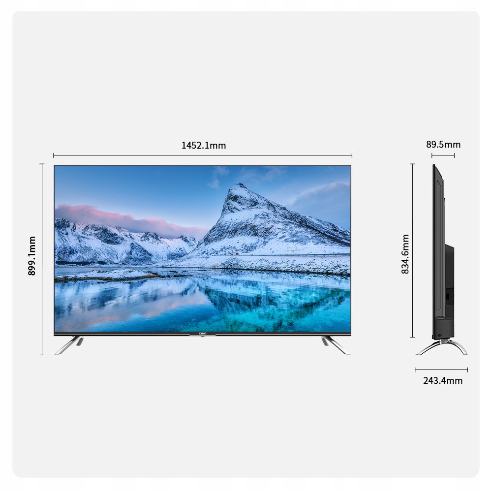 Купить 4K ТВ 65 CHiQ U65G7U Smart TV AndroidTV HDR: отзывы, фото, характеристики в интерне-магазине Aredi.ru