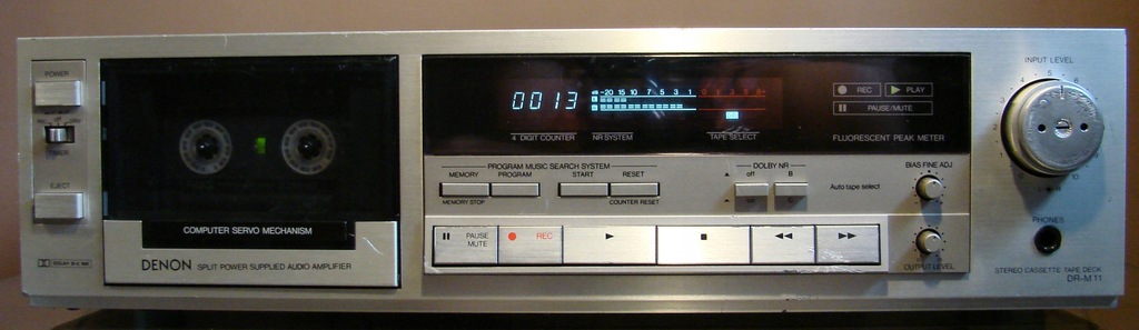 Купить DENON DR-M11 — КАССЕТНАЯ ДЕКА — ВИНТАЖ 1986 ГОДА — GWAR: отзывы, фото, характеристики в интерне-магазине Aredi.ru