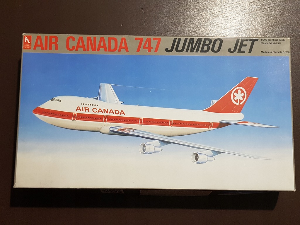 BOEING 747 AIR CANADA HOBBY CRAFT SKALA 1:200