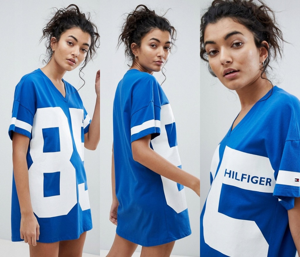 J.2.3.19 TOMMY HILFIGER SUKIENKA NADRUK 38