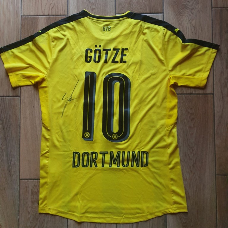 Gotze, Dortmund - koszulka z autografem! (ZAG)