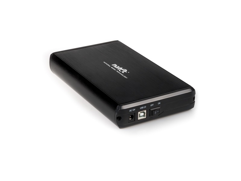 NATEC Obudowa HDD RHINO USB 2.0 (Sata/IDE) Alu