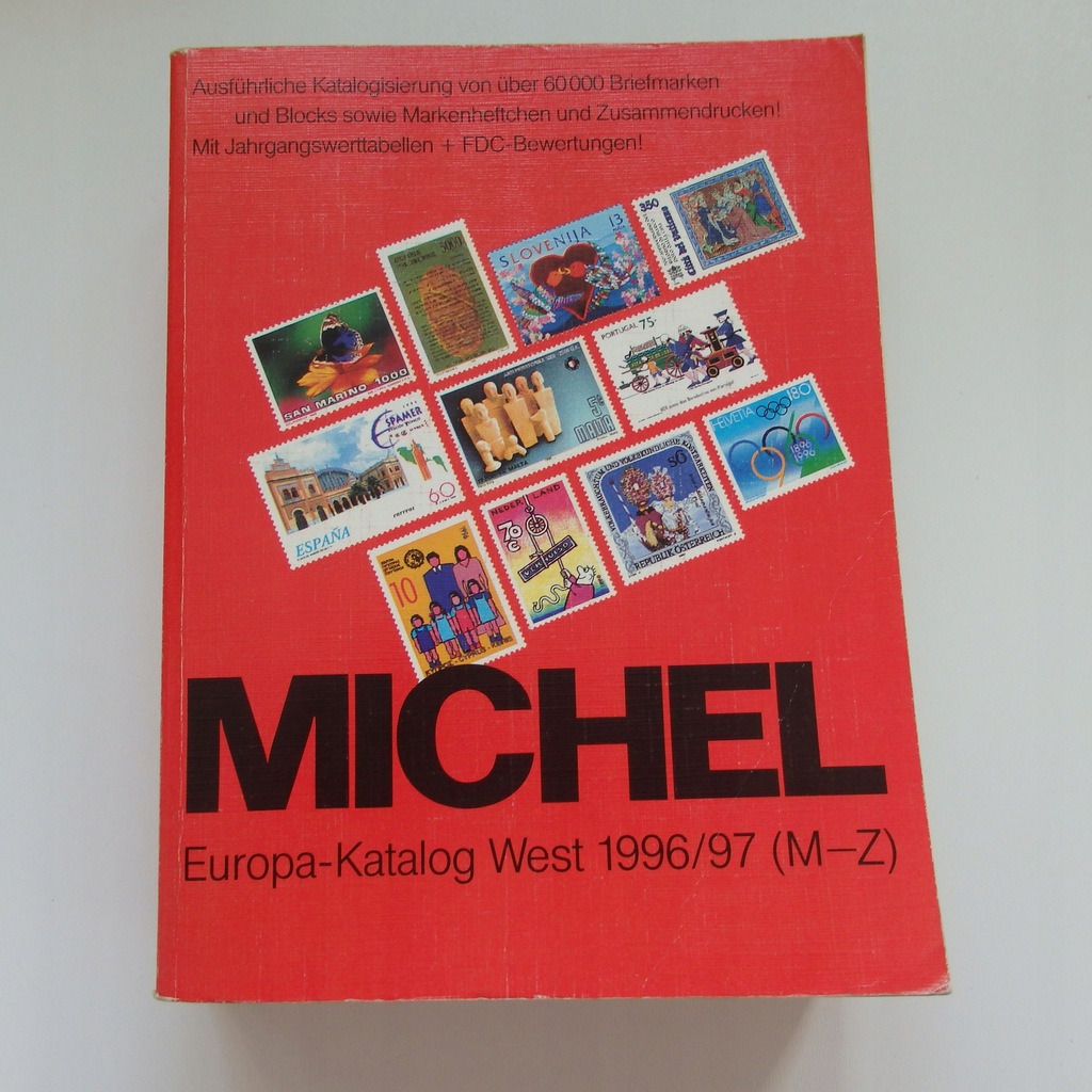 Katalog Znaczków Michel Europa 1996/97 KL 2309