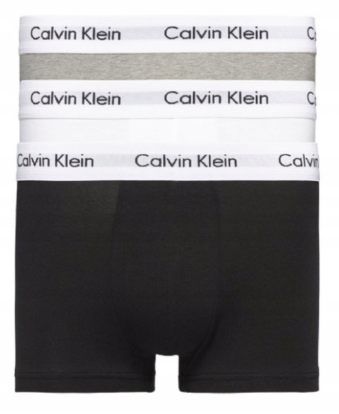 Calvin Klein U2664G-998 Bokserki Męskie 3szt. S