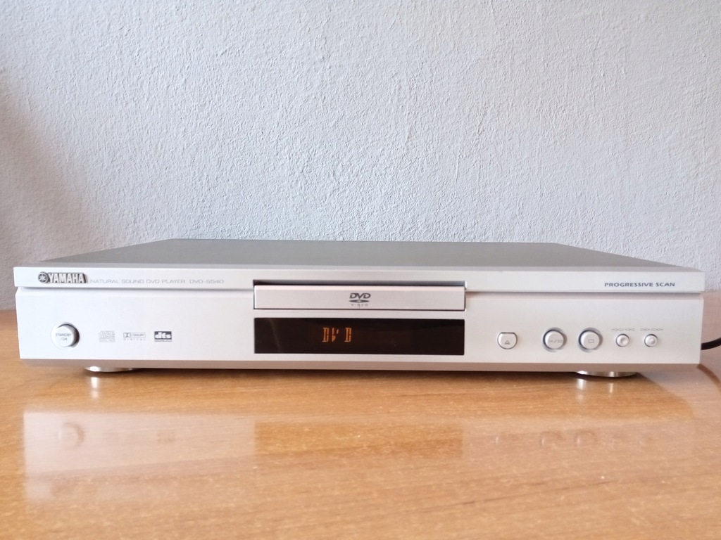 Odtwarzacz DVD / CD Yamaha DVD-S540 srebrny - 12335493496