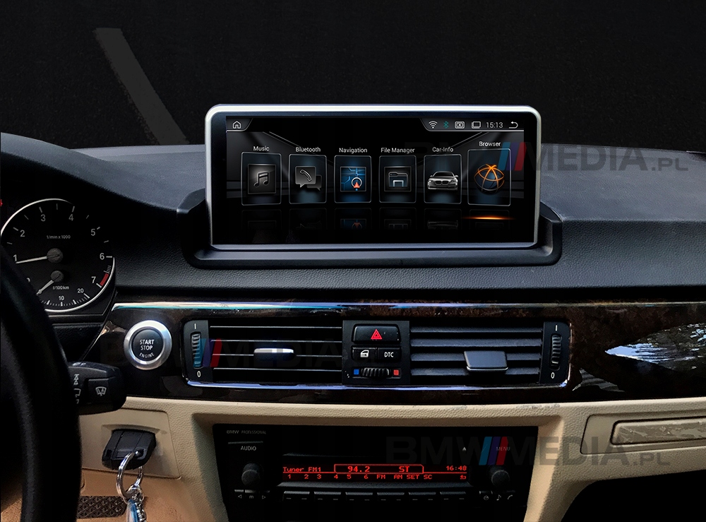 RADIO NAWIGACJA ANDROID 8.1 BMW 3 E90 E91 E92 E93