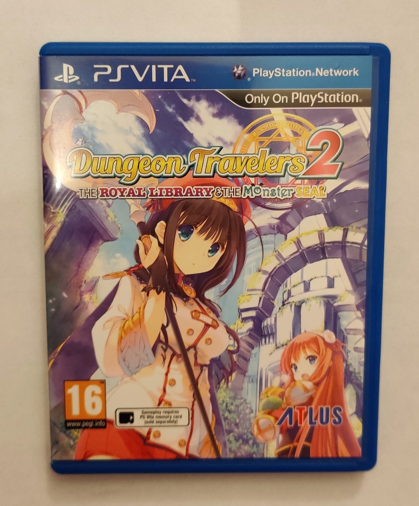 Dungeon Travelers 2: The Royal Library & The Monster Seal PS Vita