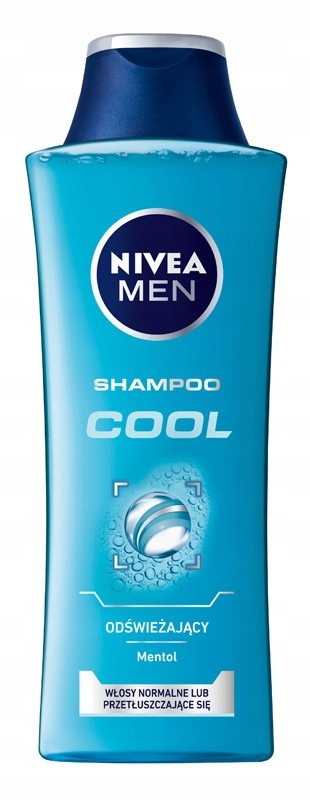 NIVEA Hair Care Szampon COOL MENTOL for men 400ml