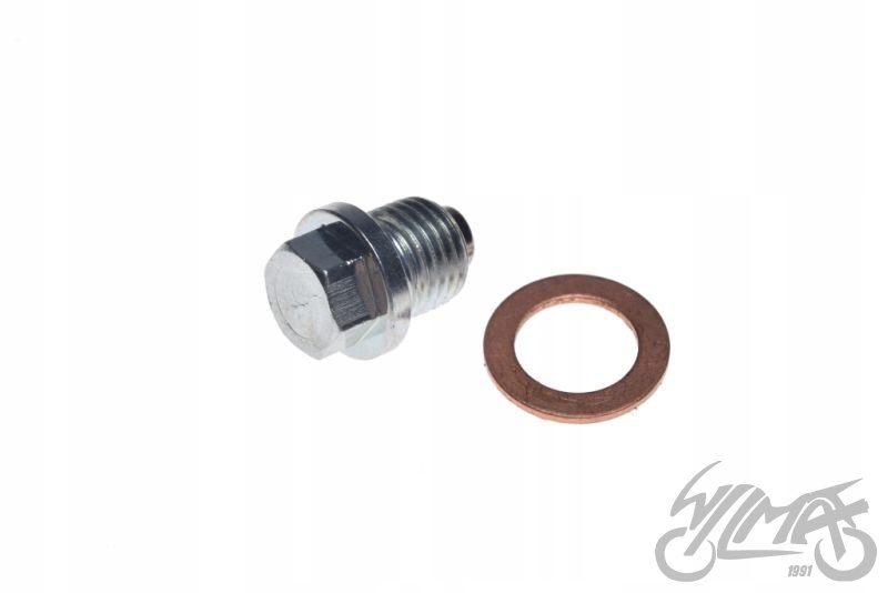KOREK SPUSTU OLEJU Z MAGNESEM WSK125 M14