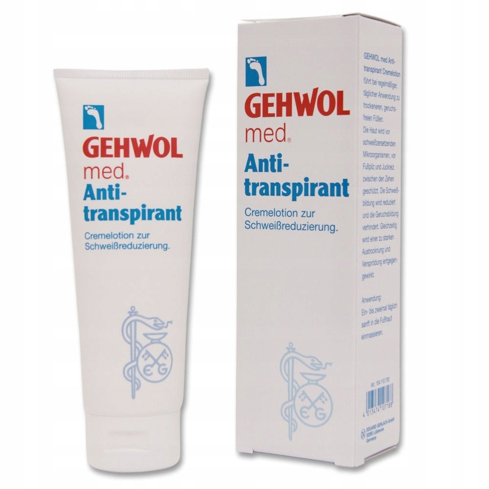 GEHWOL MED ANTYPERSPIRANT DO STÓP W KREMIE 125ml