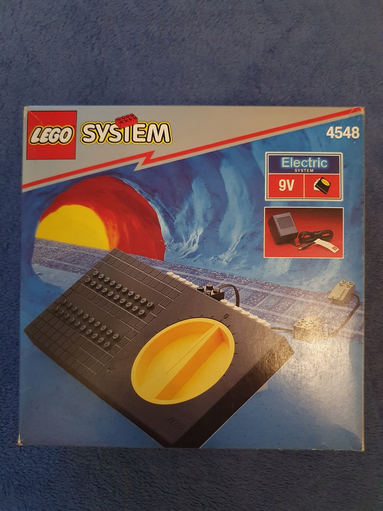 LEGO SYSTEM 4548 ZASILACZ 9V REGULATOR PUDELKO ORG
