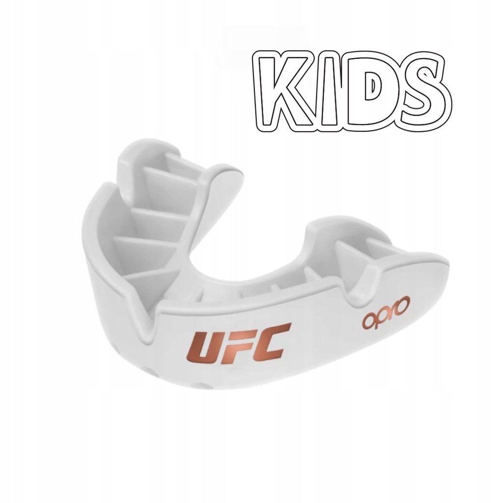 Opro Ochraniacz Na Zęby Dla Dzieci UFC Bronze z pudełkiem GEN2 Biały