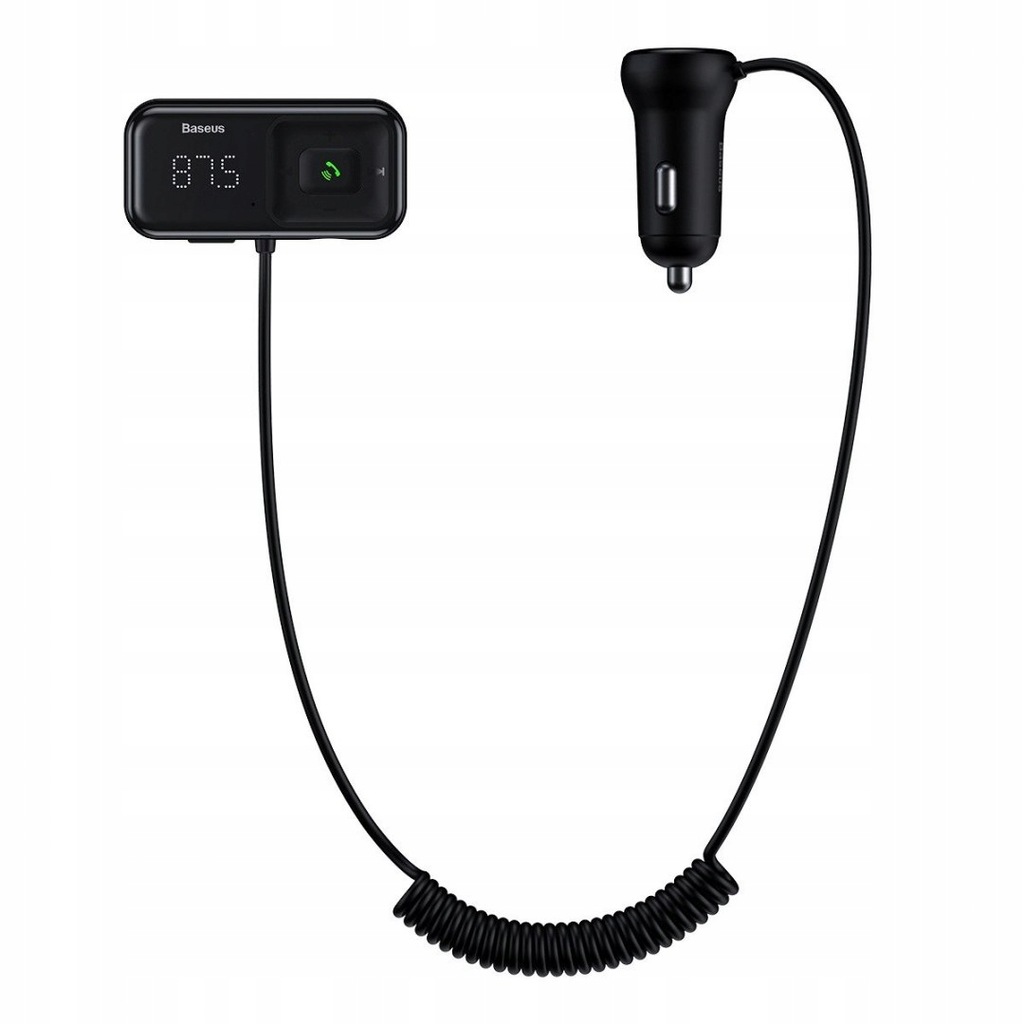 Transmiter FM Baseus T typed S-16, AUX, Bluetooth