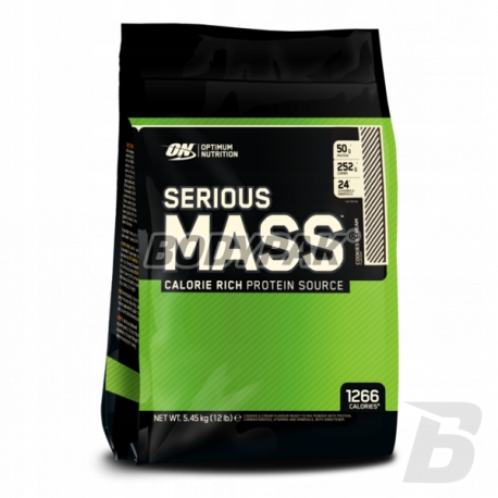 ON Serious Mass 5455g / cookies Optimum Nutrition