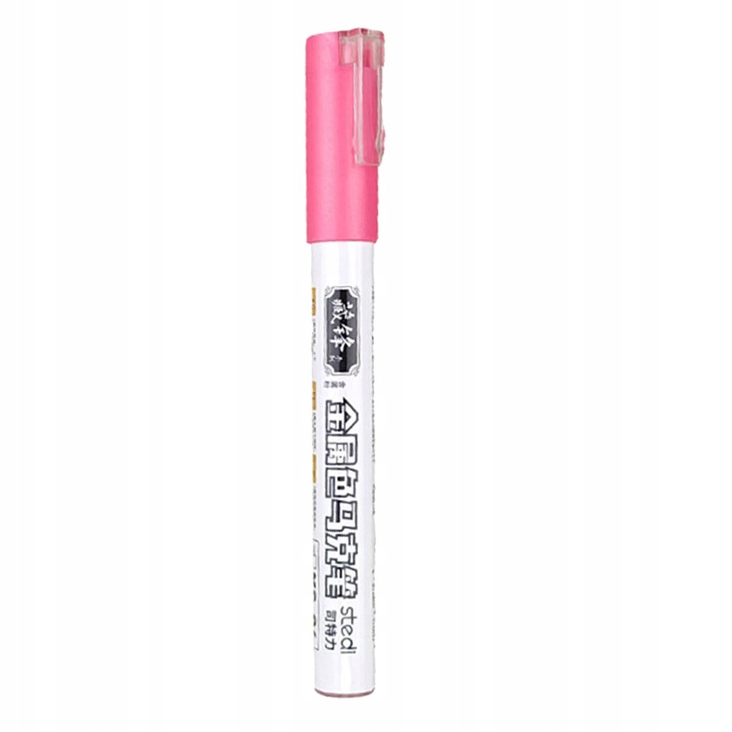DIY Paint Model Pen Model Painting Tool Metallic Marker Pen for Model Pink