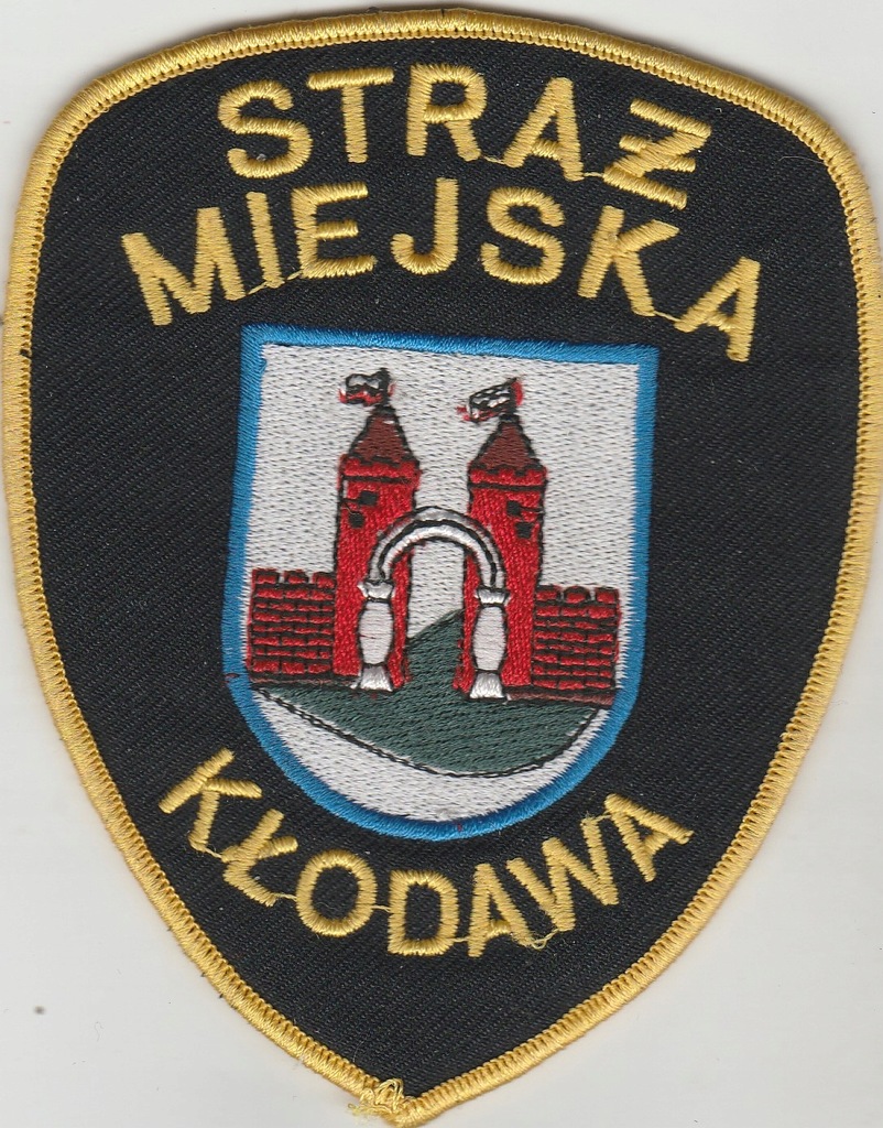 Naszywka Straży Miejskiej Kłodawa