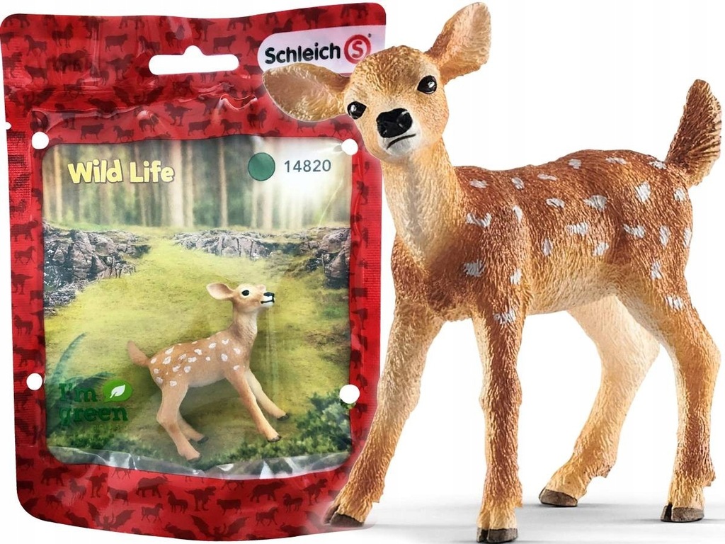 Schleich 14820S Biały Jeleń Jelonek Wild Life RED