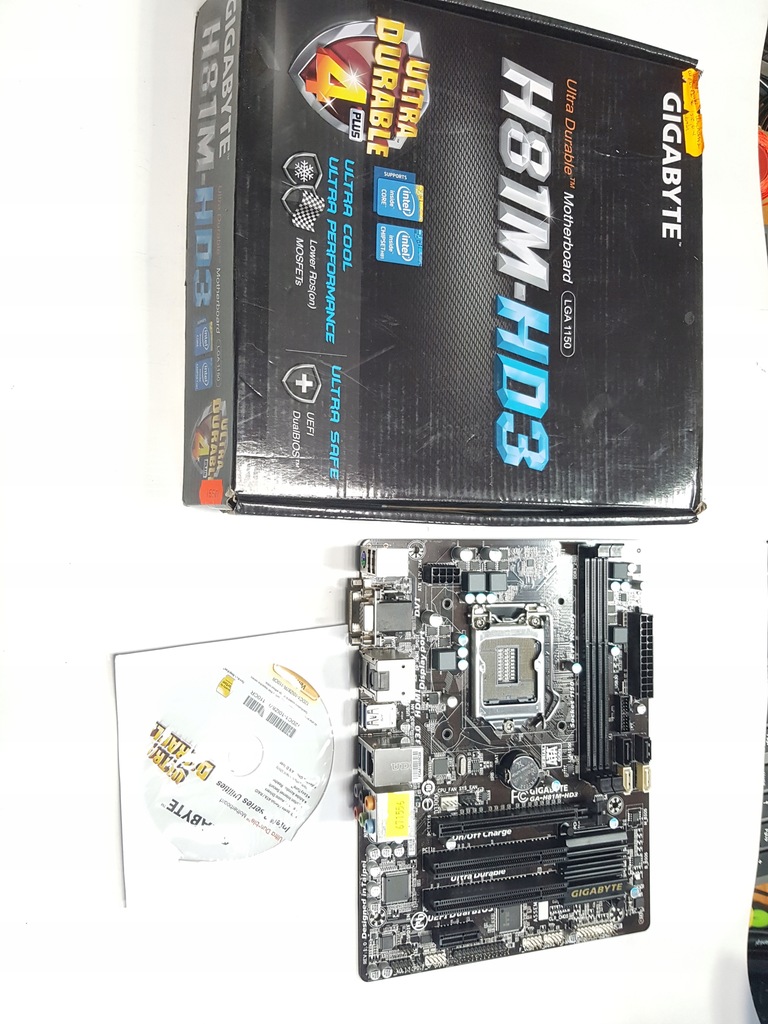 płyta główna Gigabyte H81MHD3 1150 uszkodzon US31 11874509769