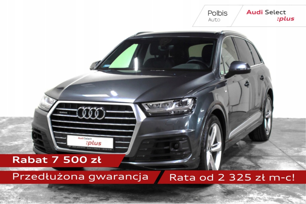 Audi Q7 50TDI Quattro Tiptronic 286KM *Sportowe fo