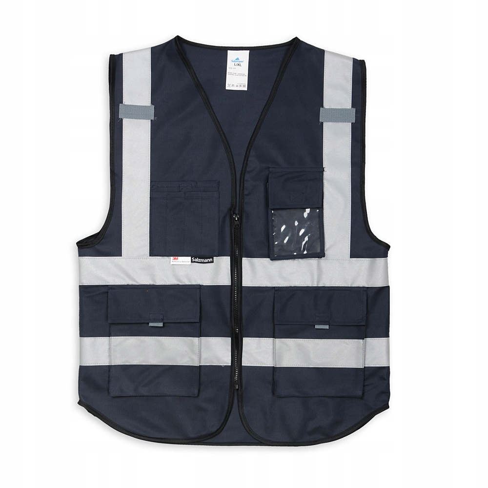 Kamizelka Odblaskowa Premium Hi-Vis PLUS Navy r. S/M