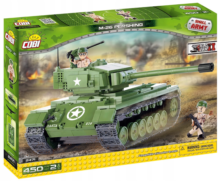 COBI 2471 Small Army CZOŁG M26 Pershing