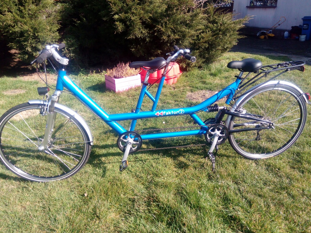 Tandem Panther Faktor 2 koła 28" 2x amortyzat