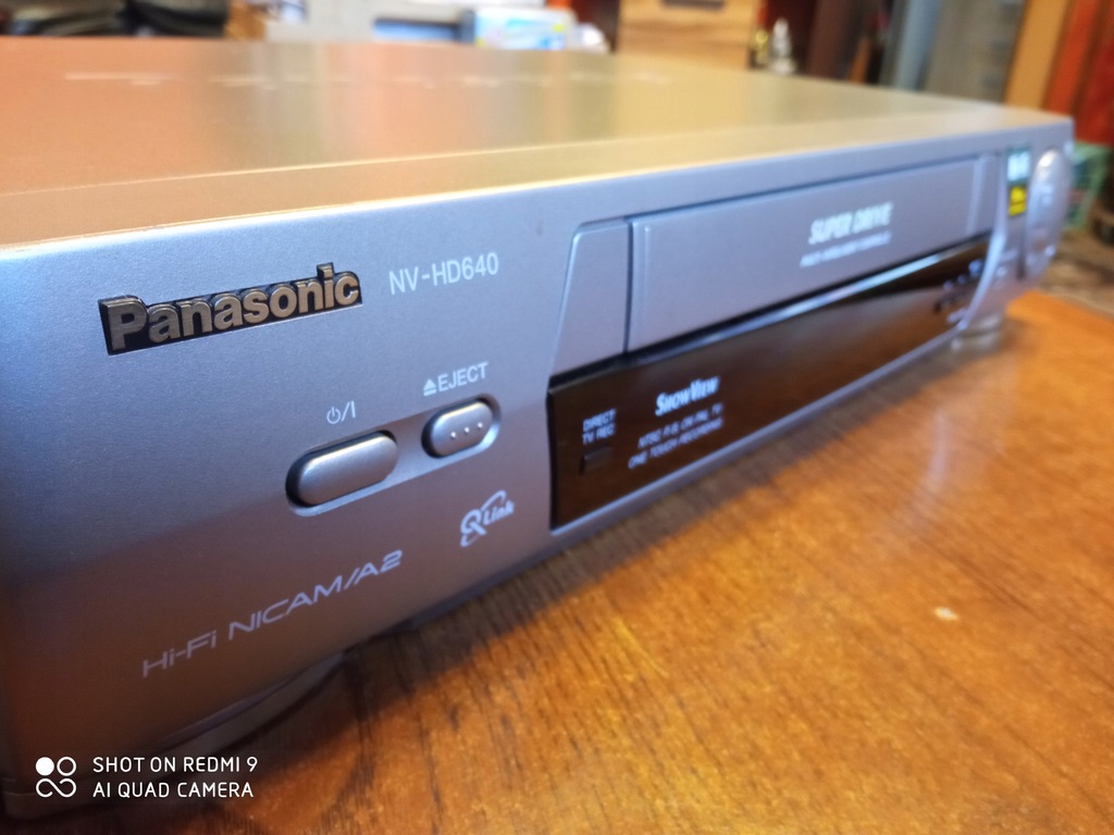 Magnetowid VHS Panasonic NV-HD640EG