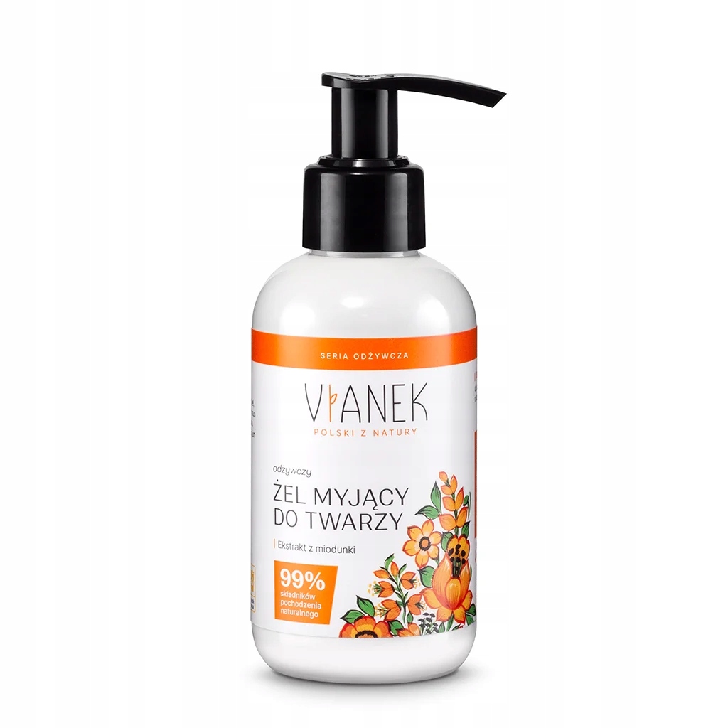 Żel myjący do twarzy ODŻYWCZY 150ml / VIANEK