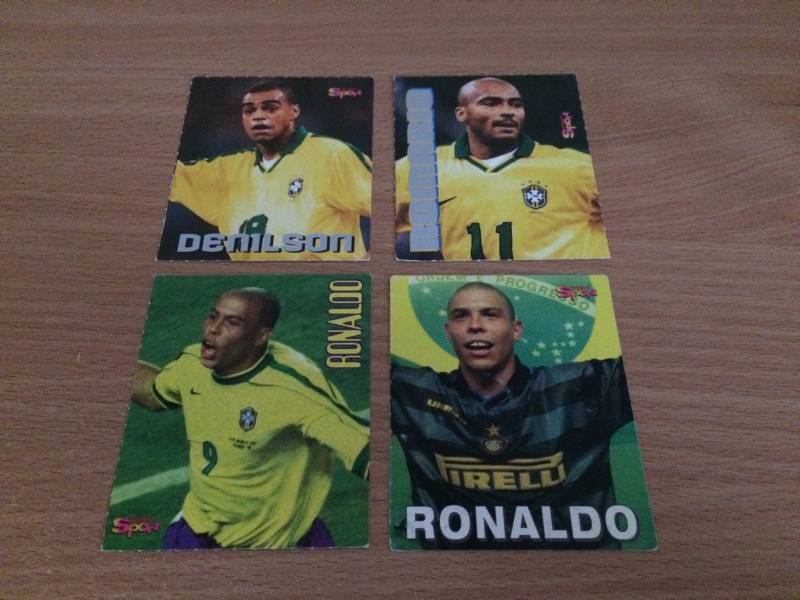 Karty Bravo Sport Brazylia Ronaldo Romario