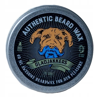 Podręczny wosk do wąsów i zarostu Beard Wax AUTHENTIC Gladjakkers 40ml