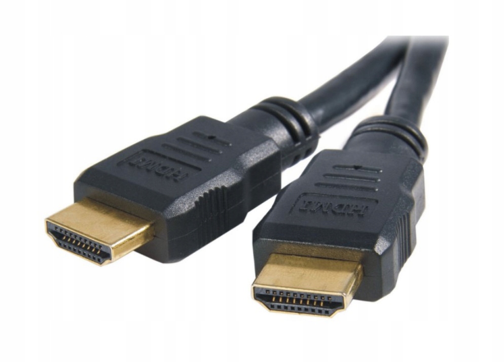 KABEL HDMI-HDMI 2m v1,4a 3D 4K HD DVBT pozłacany